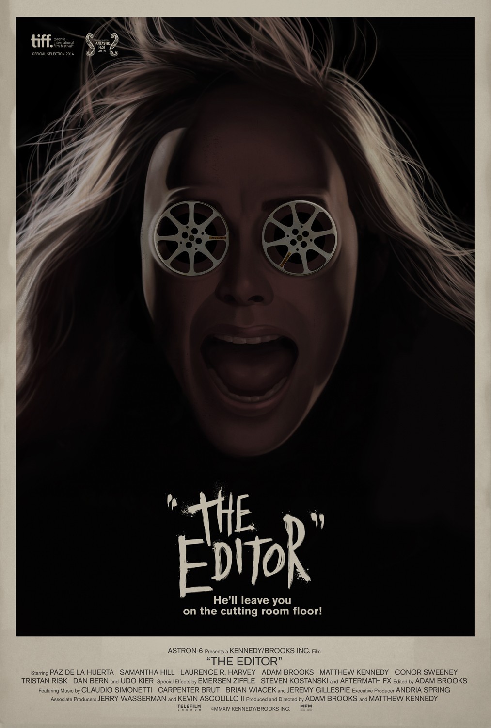 Poster of Scream Factory's The Editor (2015)