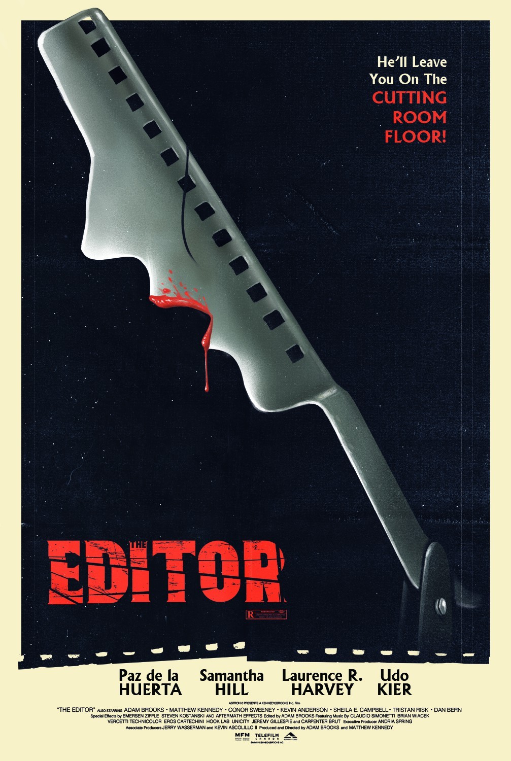 Poster of Scream Factory's The Editor (2015)
