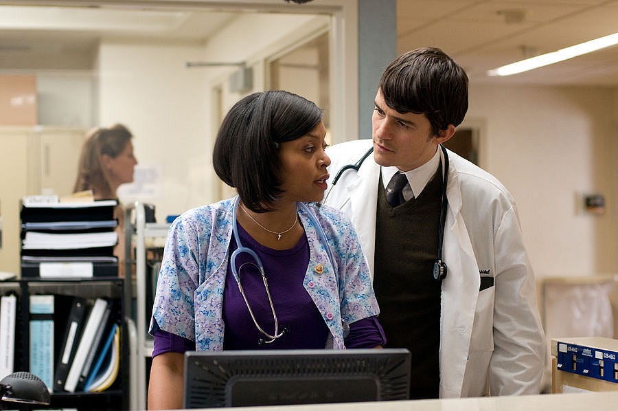 Taraji P. Henson stars as Nurse Theresa and Orlando Bloom stars as Dr. Martin Ploeck in Magnolia Pictures' The Good Doctor (2012)