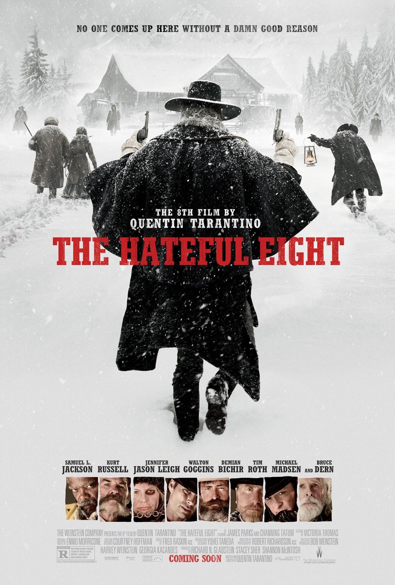 Poster of The Weinstein Company's The Hateful Eight (2015)
