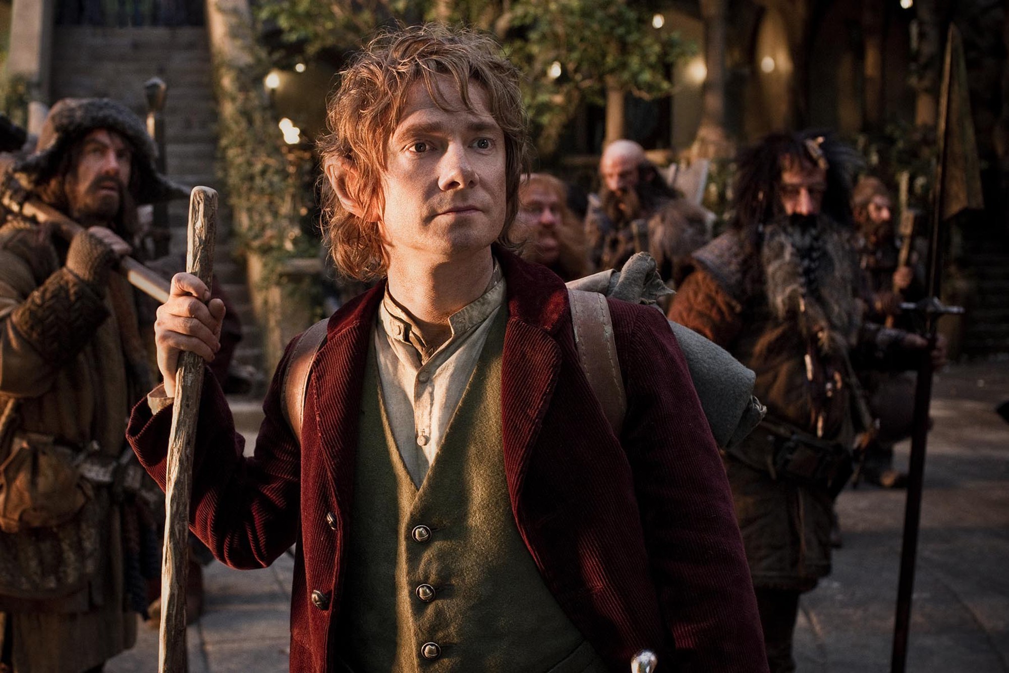 Martin Freeman stars as Bilbo Baggins in Warner Bros. Pictures' The Hobbit: An Unexpected Journey (2012)