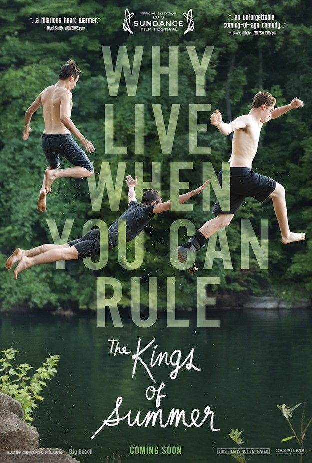 Poster of CBS Films' The Kings of Summer (2013)