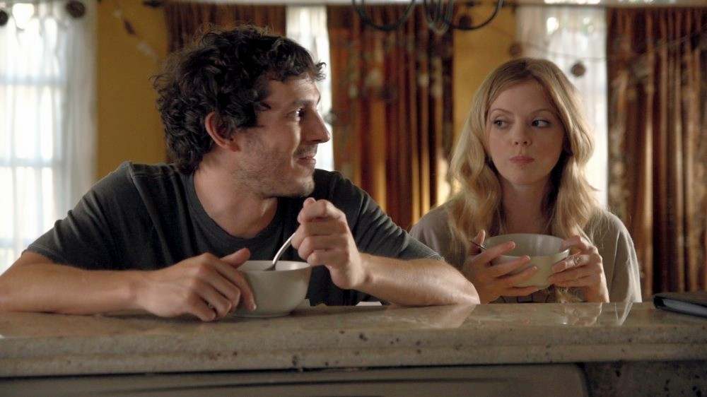 Tate Ellington stars as Kenny and Dreama Walker stars as Penny in Monterey Media's The Kitchen (2013)