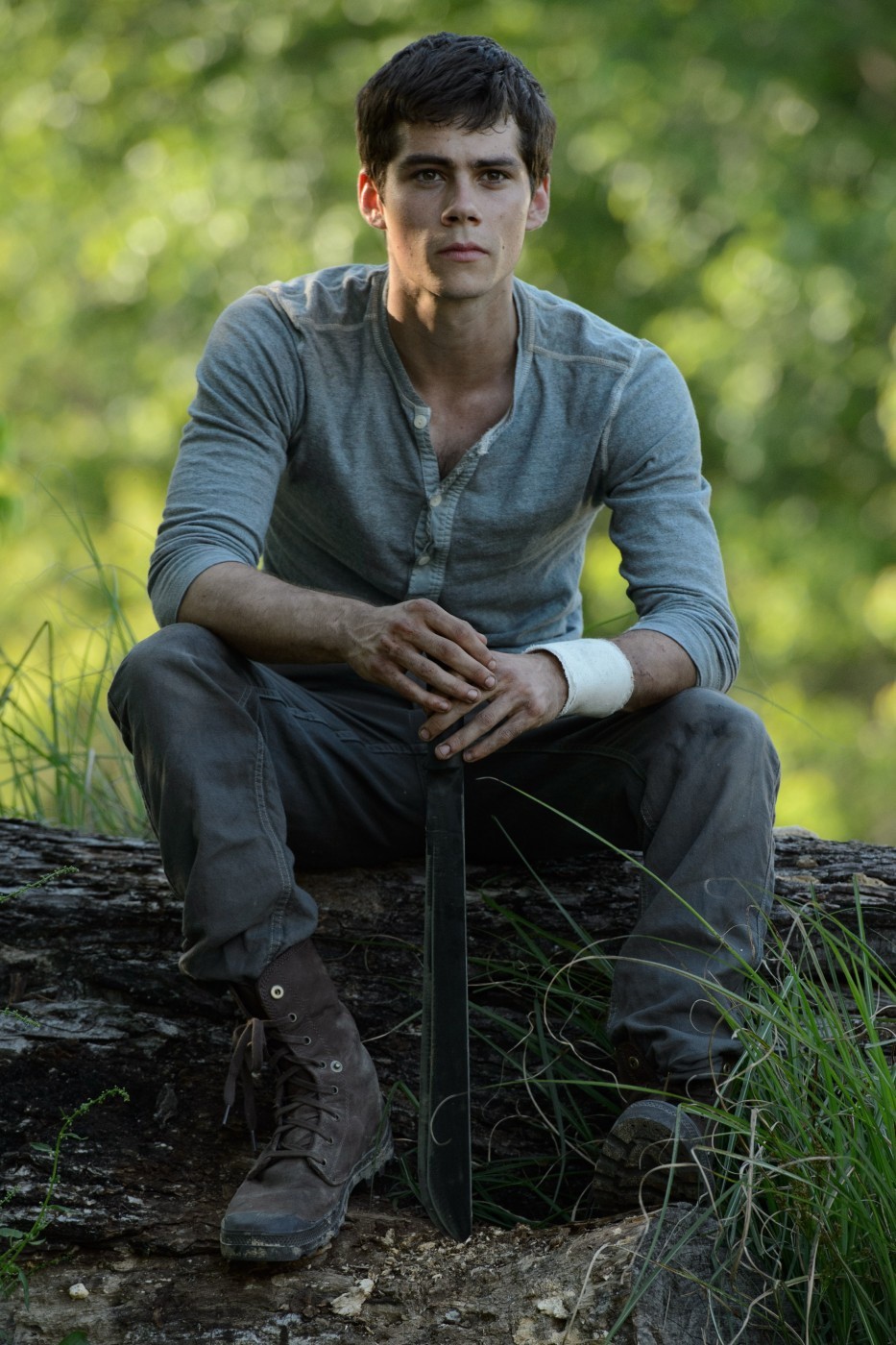 Dylan O'Brien stars as Thomas in 20th Century Fox's The Maze Runner (2014)