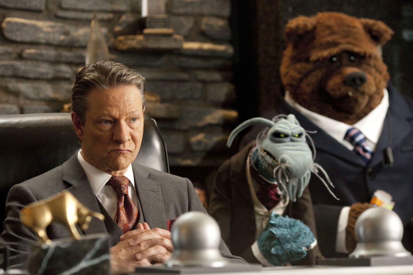 Chris Cooper stars as Tex Richman in Walt Disney Pictures' The Muppets (2011)