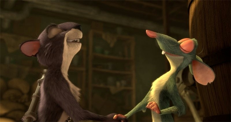 Surly and Buddy from Open Road Films' The Nut Job (2014)