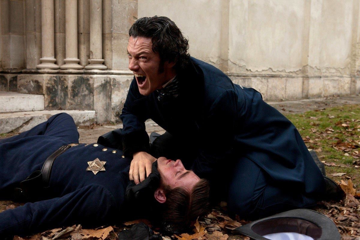 Luke Evans stars as Detective Emmett Fields in Relativity Media's The Raven (2012)