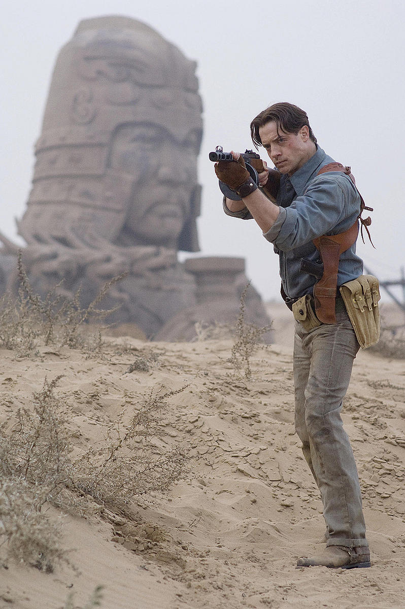 Brendan Fraser as Rick in Universal Pictures' The Mummy: Tomb of the Dragon Emperor (2008)