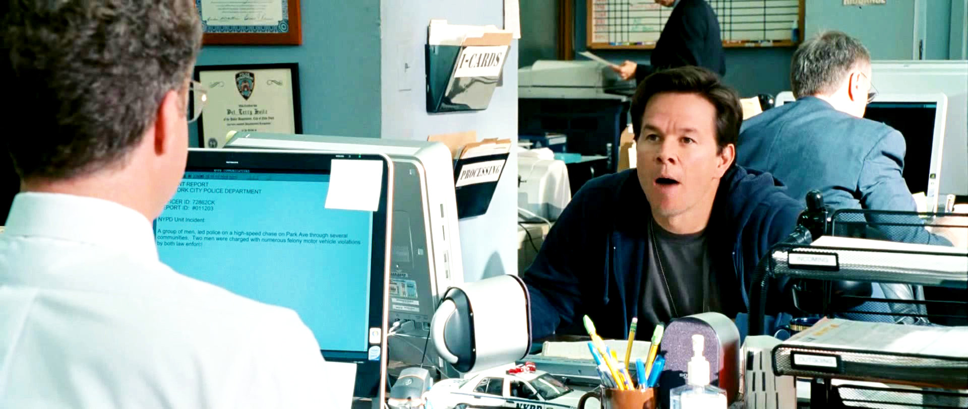 Mark Wahlberg stars as Detective Terry Hoitz in Columbia Pictures' The Other Guys (2010)