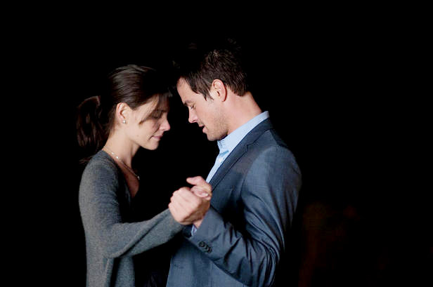 Katie Holmes stars as Laura and Josh Duhamel stars as Tom in Plum Pictures' The Romantics (2010)