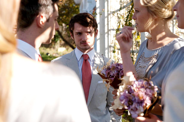 Elijah Wood stars as Chip Hayes and Malin Akerman stars as Tripler in Plum Pictures' The Romantics (2010)