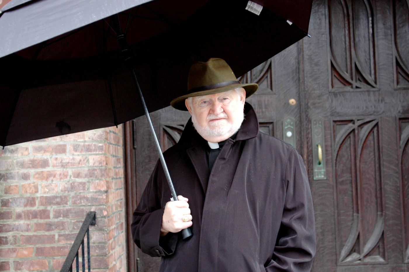 Robert Prosky stars as Father Wymond in IFC Films' The Skeptic (2009)