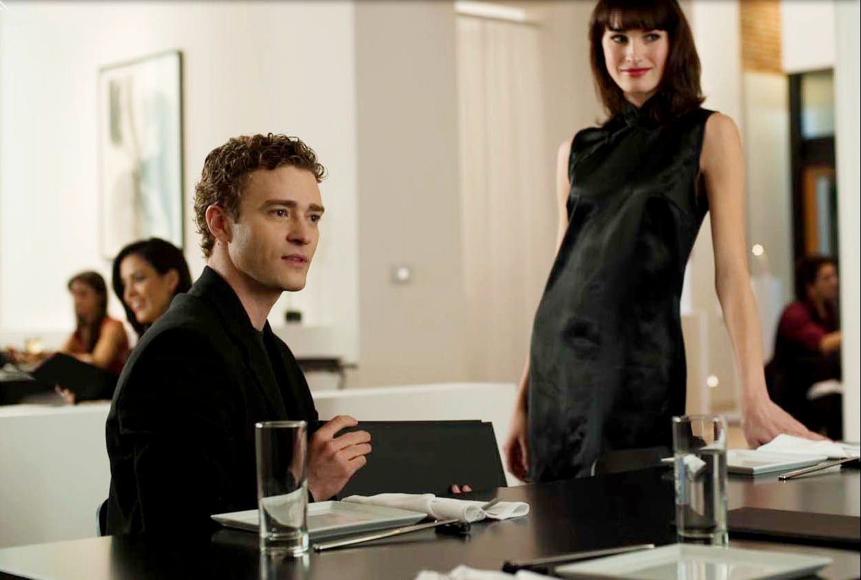 Justin Timberlake stars as Sean Parker in Columbia Pictures' The Social Network (2010)