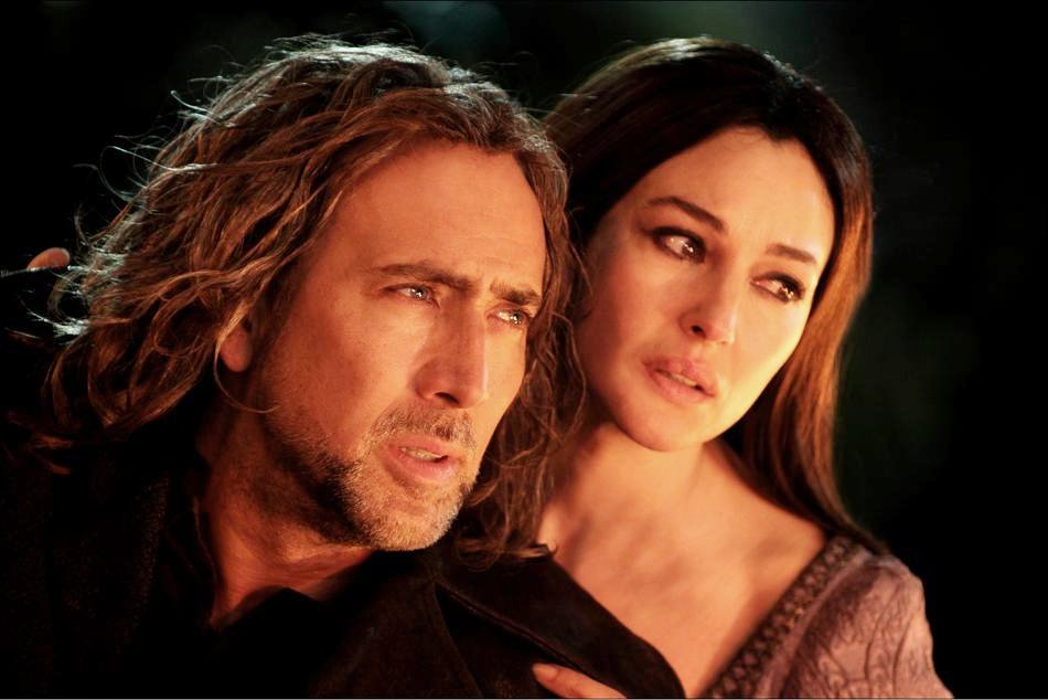 Nicolas Cage stars as Balthazar Blake and Monica Bellucci stars as Veronica in Walt Disney Pictures' The Sorcerer's Apprentice (2010)