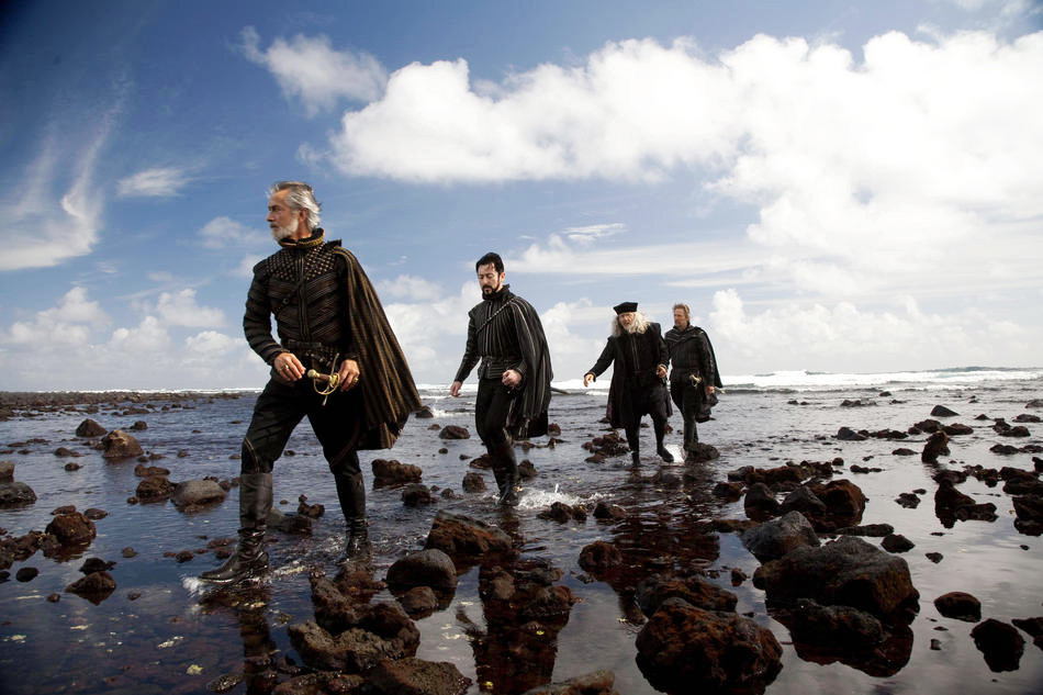 David Strathairn, Alan Cumming, Tom Conti and Chris Cooper in Touchstone Pictures' The Tempest (2010)