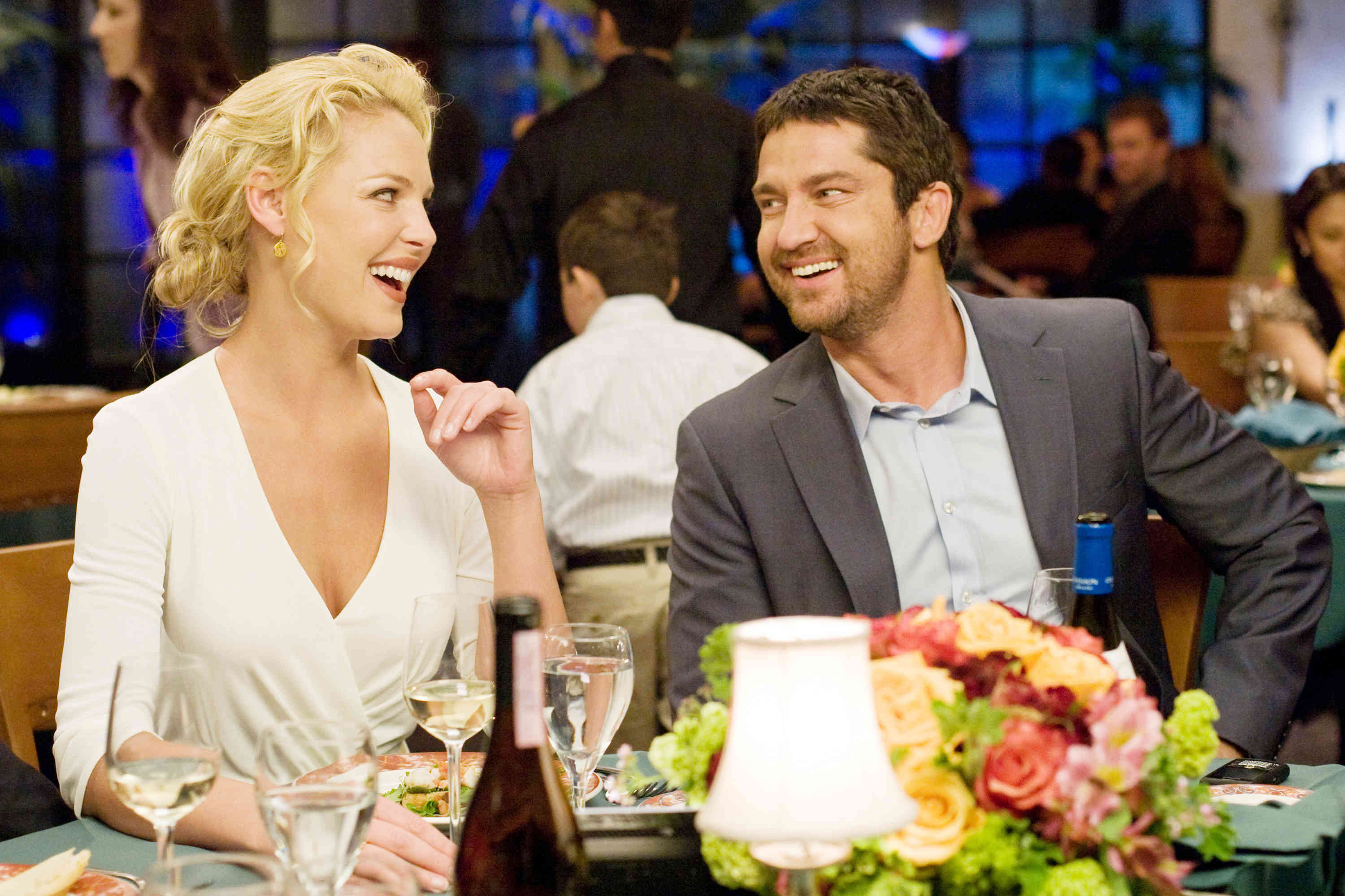 Katherine Heigl stars as Abby Richter and Gerard Butler stars as Mike Alexander in Columbia Pictures' The Ugly Truth (2009). Photo credit by Saeed Adyani.