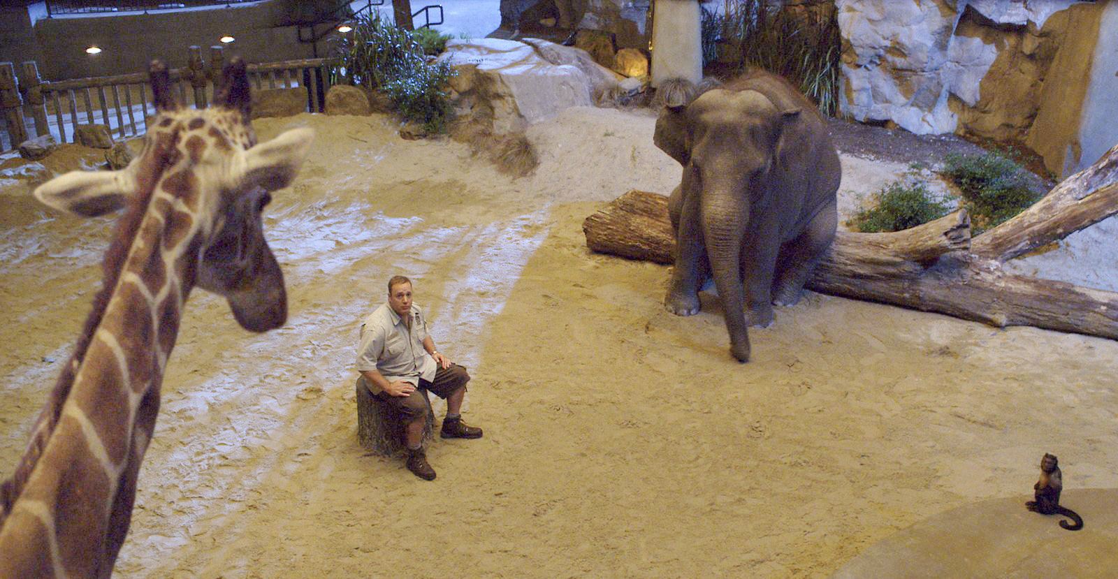 Kevin James stars as Griffin Keyes in Columbia Pictures' Zookeeper (2011). Photo credit by: Tracy Bennett.