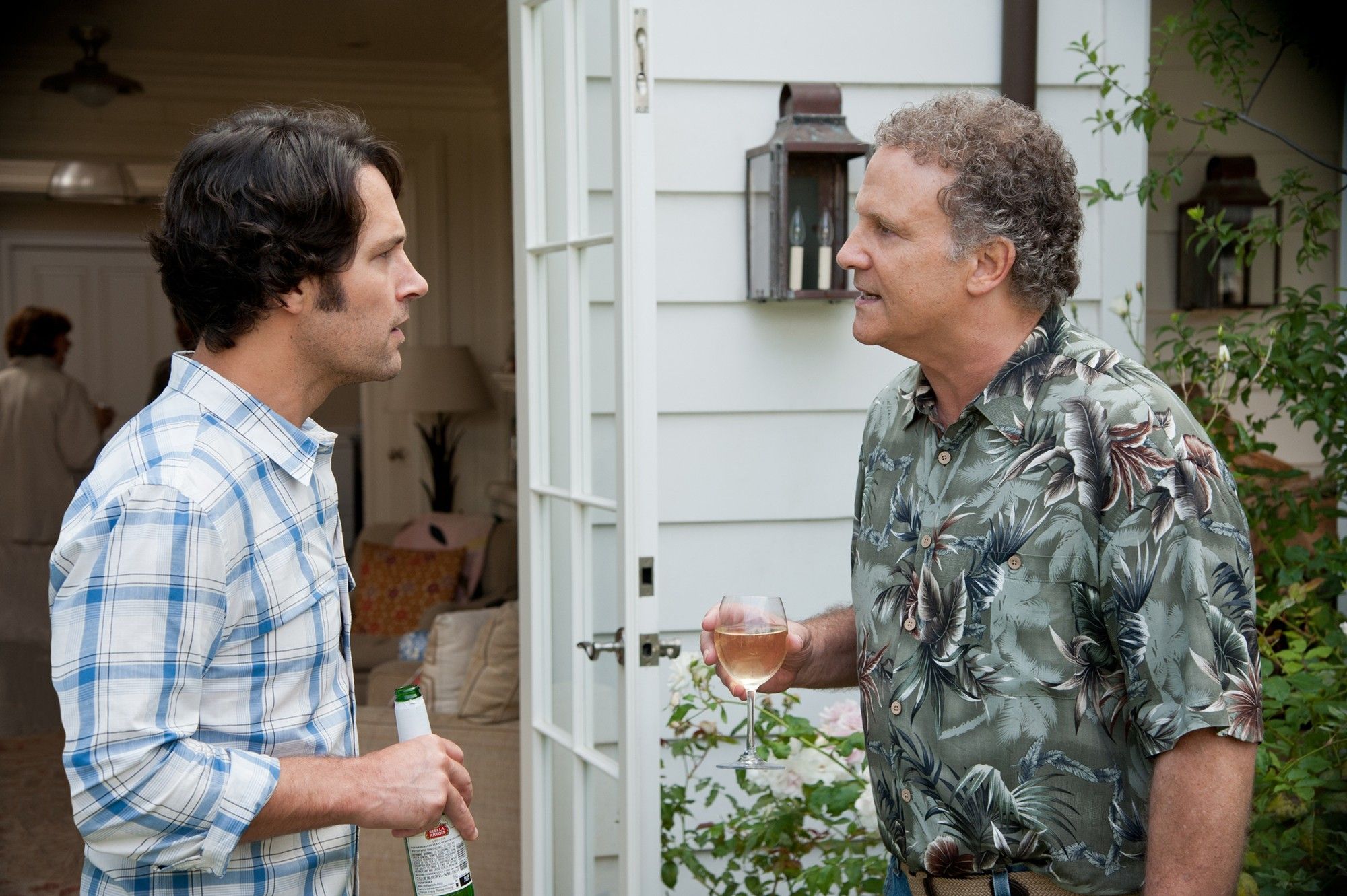 Paul Rudd stars as Pete and Albert Brooks stars as Larry in Universal Pictures' This Is 40 (2012)
