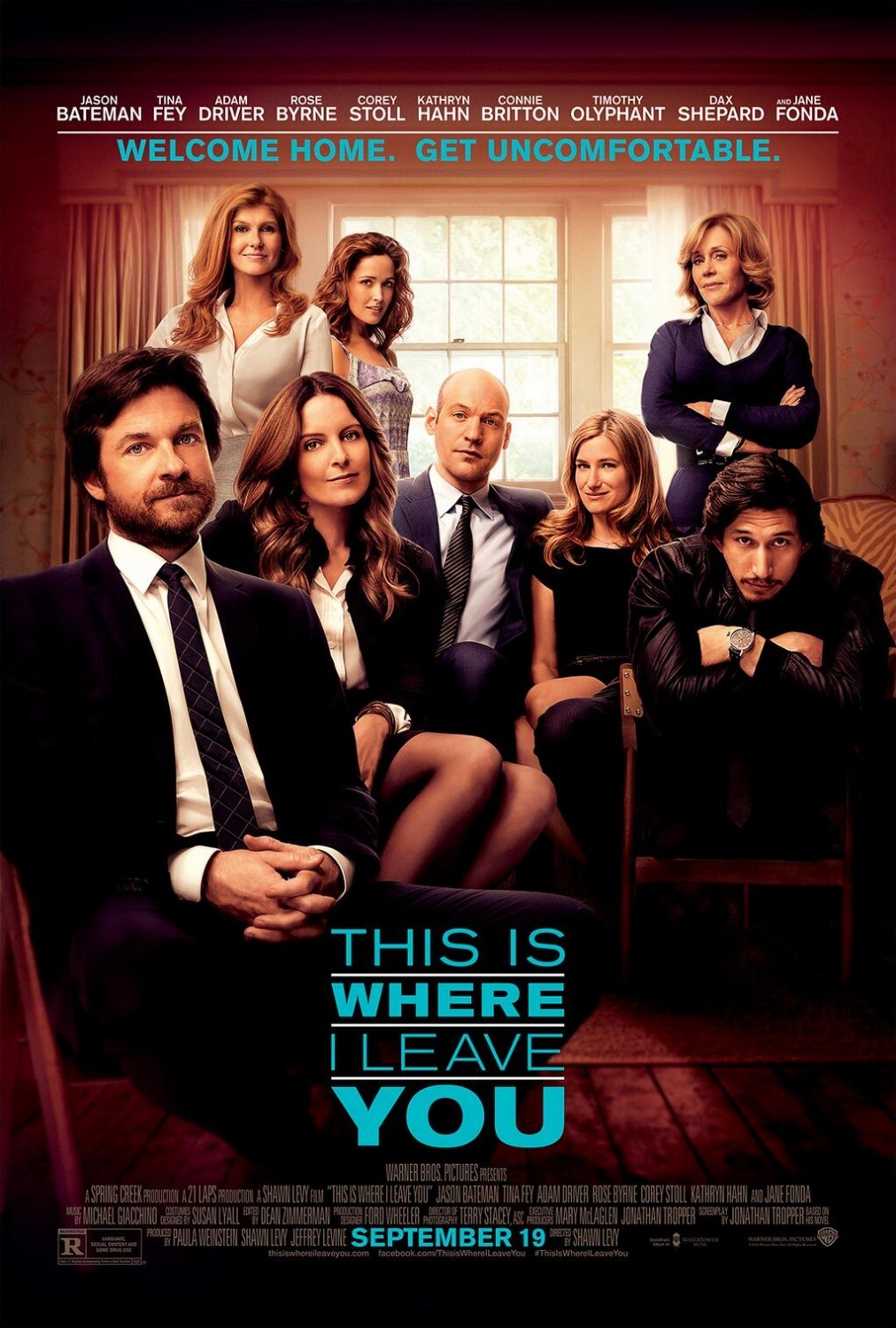 Poster of  Warner Bros. Pictures' This Is Where I Leave You (2014)