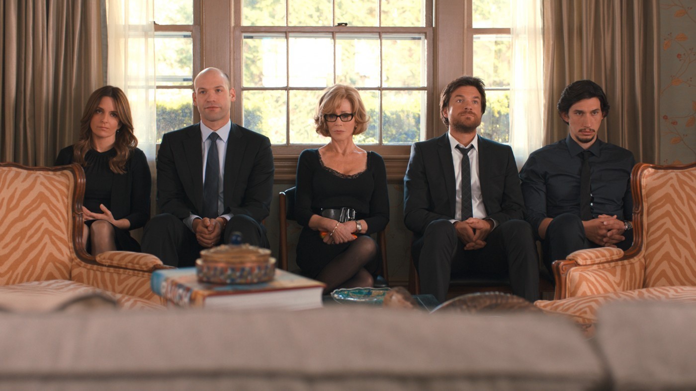 Tina Fey, Corey Stoll, Jane Fonda, Jason Bateman and Adam Driver in Warner Bros. Pictures' This Is Where I Leave You (2014)