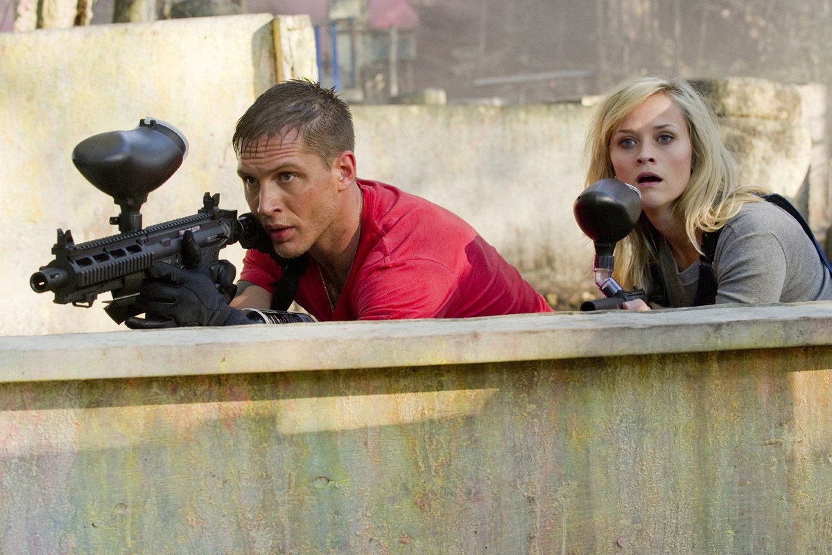 Tom Hardy stars as Tuck and Reese Witherspoon stars as Lauren in 20th Century Fox's This Means War (2012)