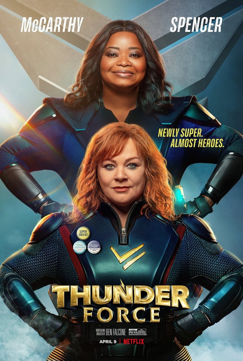 Poster of Thunder Force (2021)