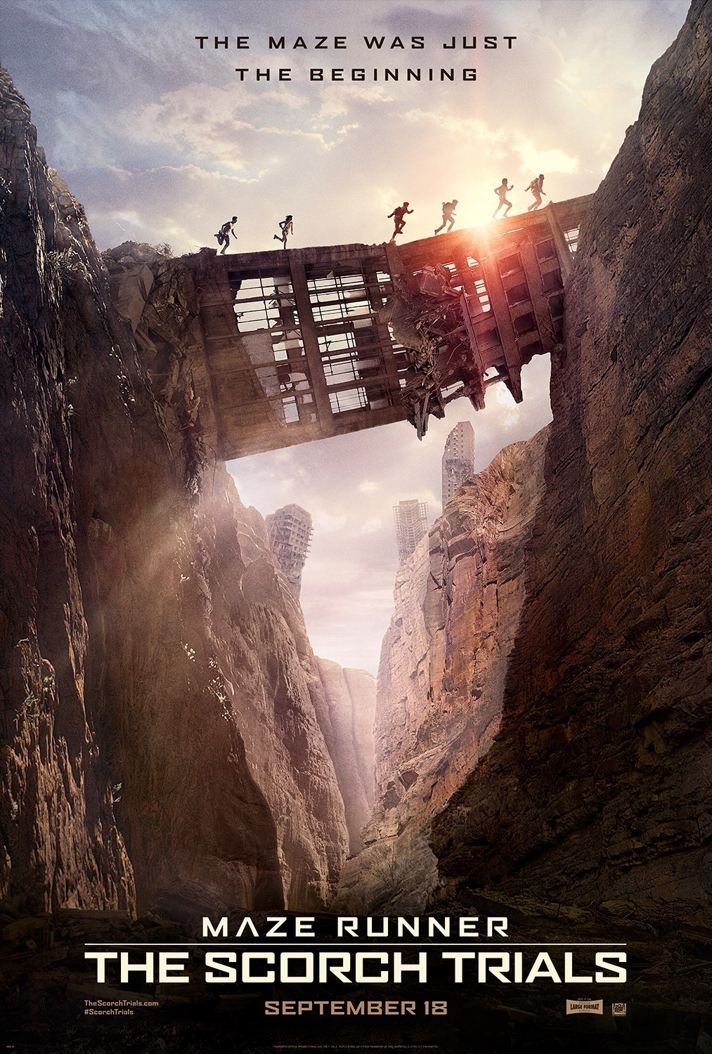 Poster of 20th Century Fox's Maze Runner: The Scorch Trials (2015)