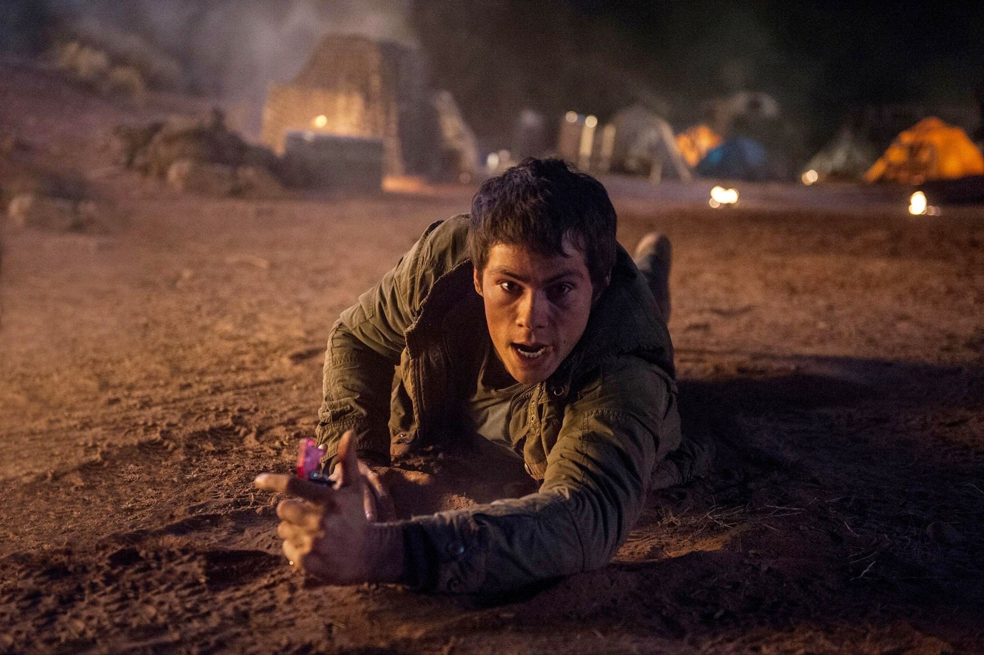 Dylan O'Brien stars as Thomas in 20th Century Fox's Maze Runner: The Scorch Trials (2015)