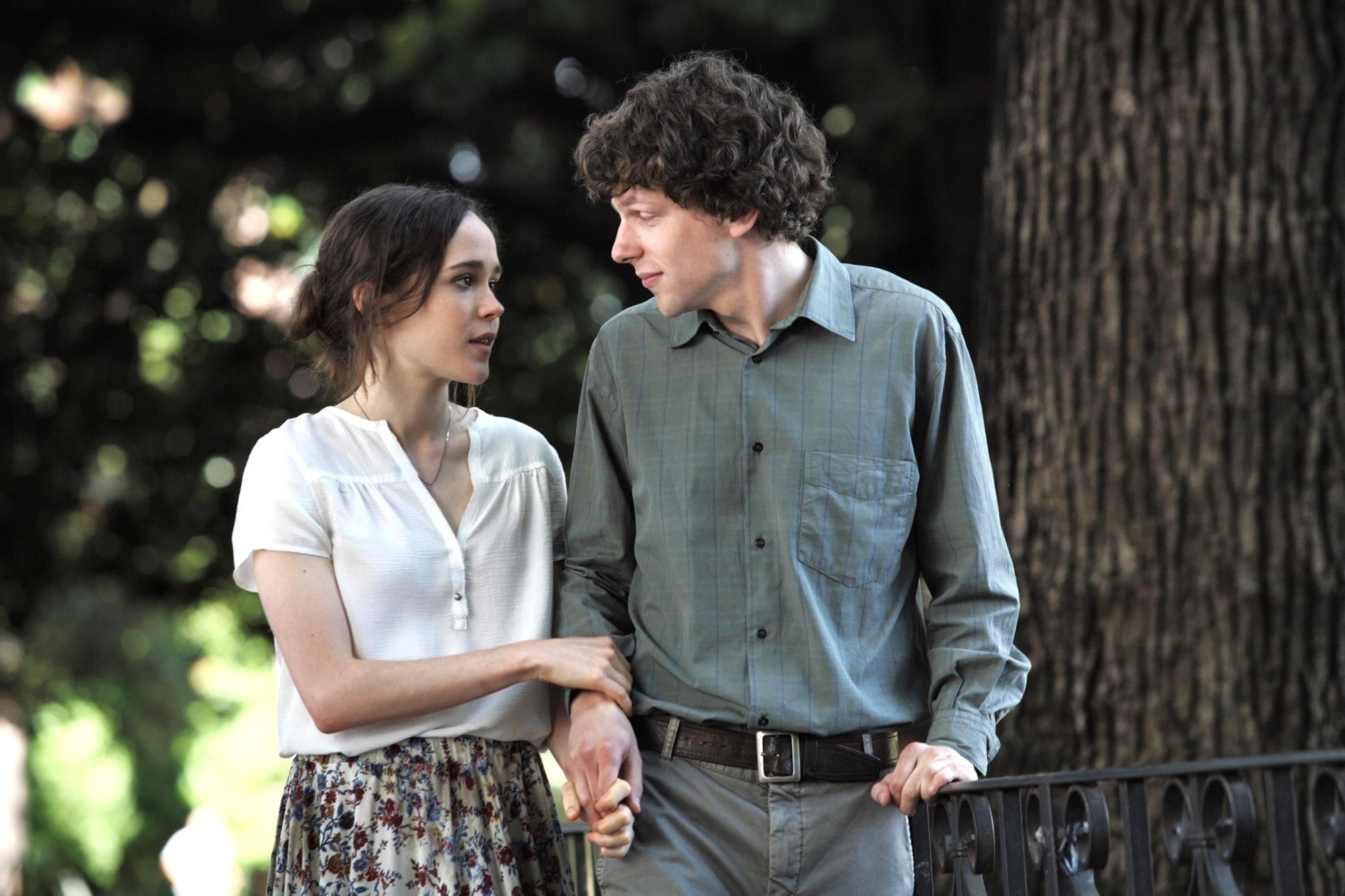 Ellen Page and Jesse Eisenberg in Sony Pictures Classics' To Rome with Love (2012)