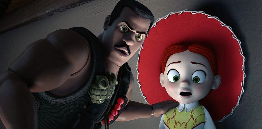 Combat Carl and Jessie from ABC's Toy Story of TERROR! (2013)