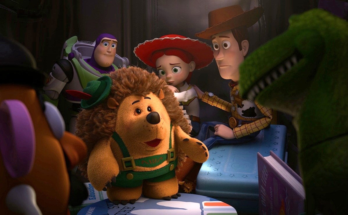 Mr. Potato Head, Buzz Lightyear, Mr. Pricklepants, Jessie, Woody and Rex from ABC's Toy Story of TERROR! (2013)