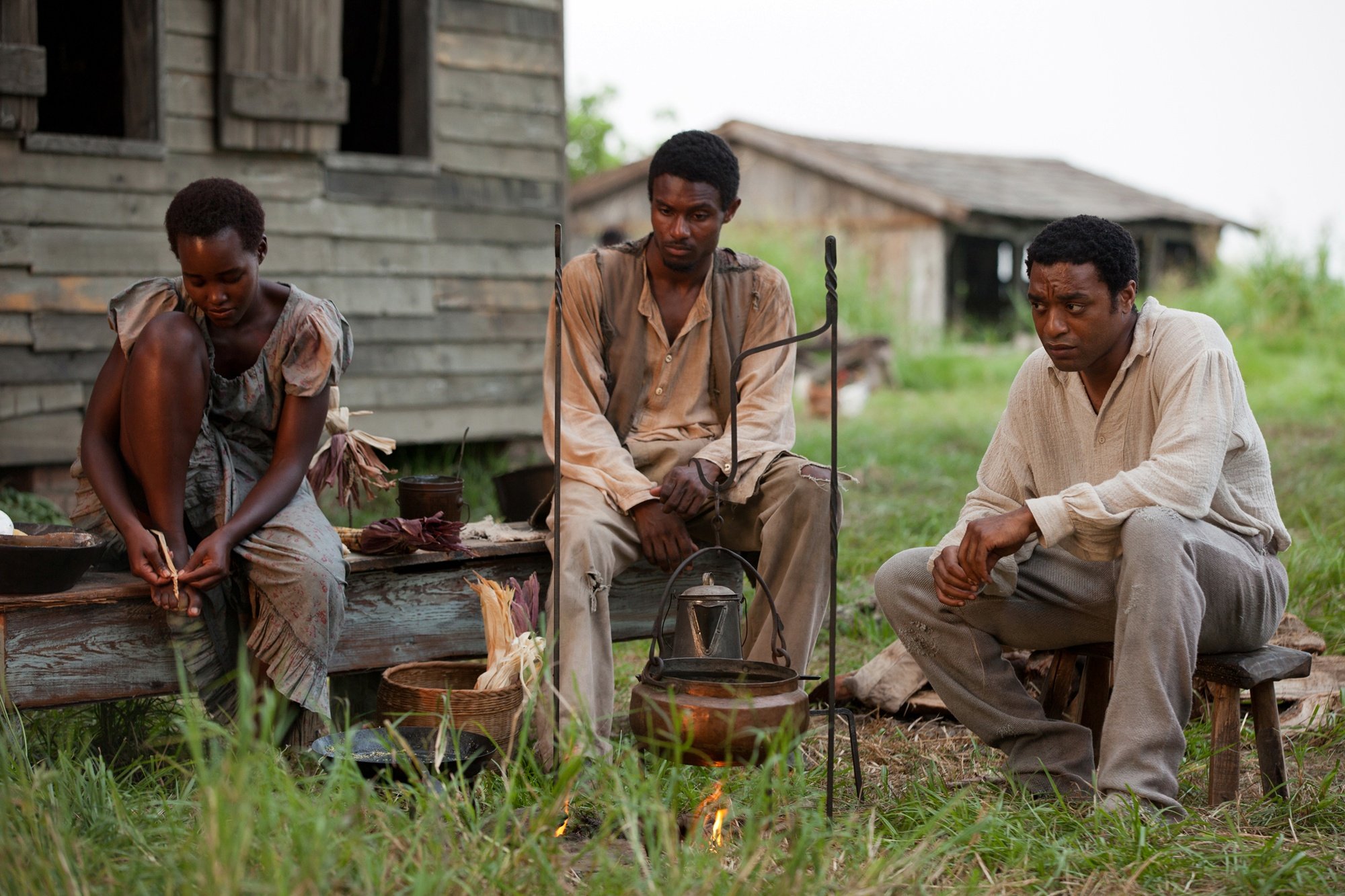 Lupita Nyong'o stars as Patsey and Chiwetel Ejiofor stars as Solomon Northup in Fox Searchlight Pictures' 12 Years a Slave (2013)