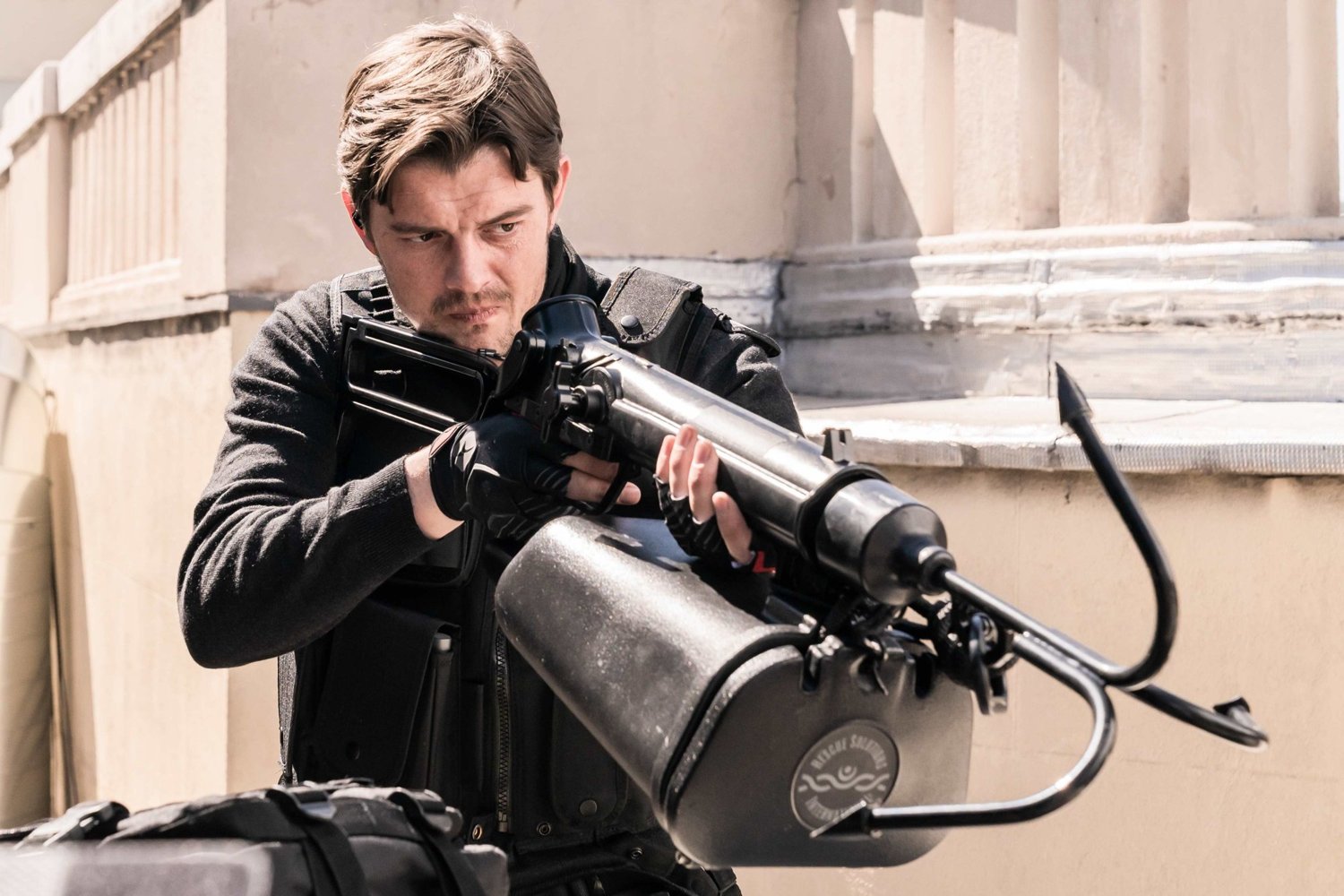 Sam Riley in The Vault (2021)