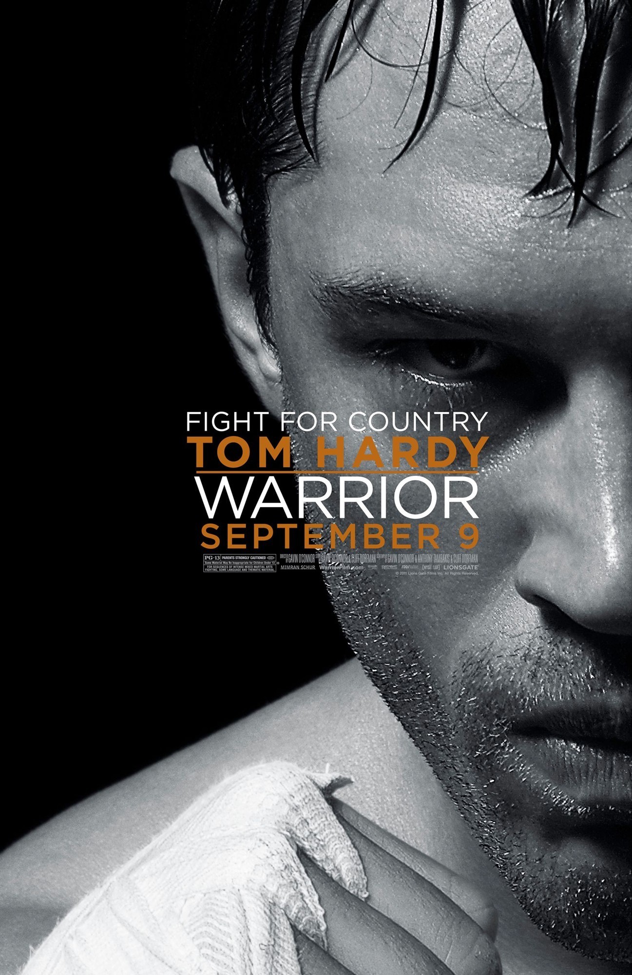 Poster of Lionsgate Films' Warrior (2011)