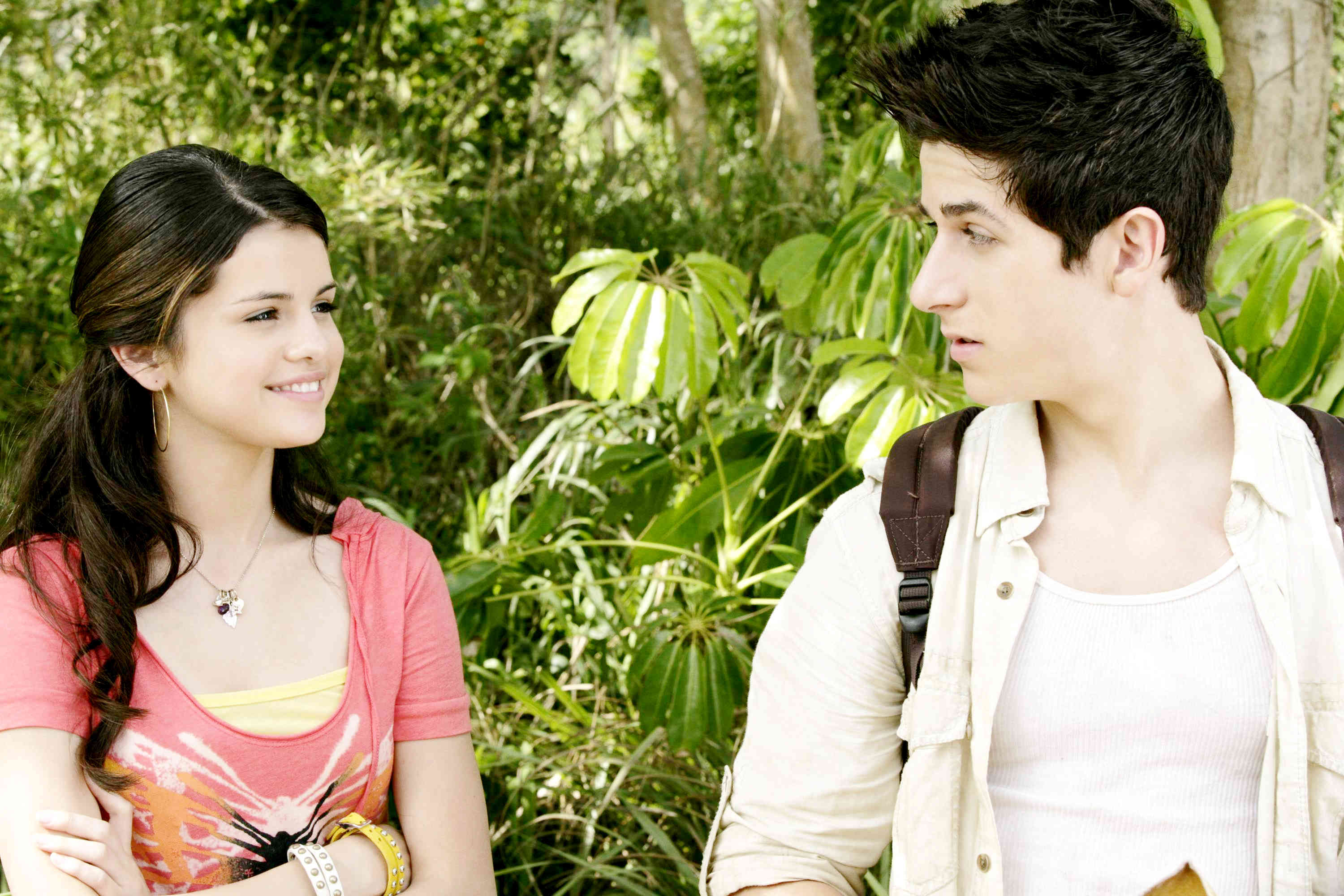 Selena Gomez stars as Alex Russo and David Henrie stars as Justin Russo in Disney Channel's Wizards of Waverly Place: The Movie (2009)