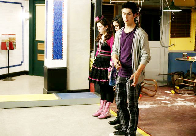 Jennifer Stone, Selena Gomez and David Henrie in Disney Channel's Wizards of Waverly Place: The Movie (2009)