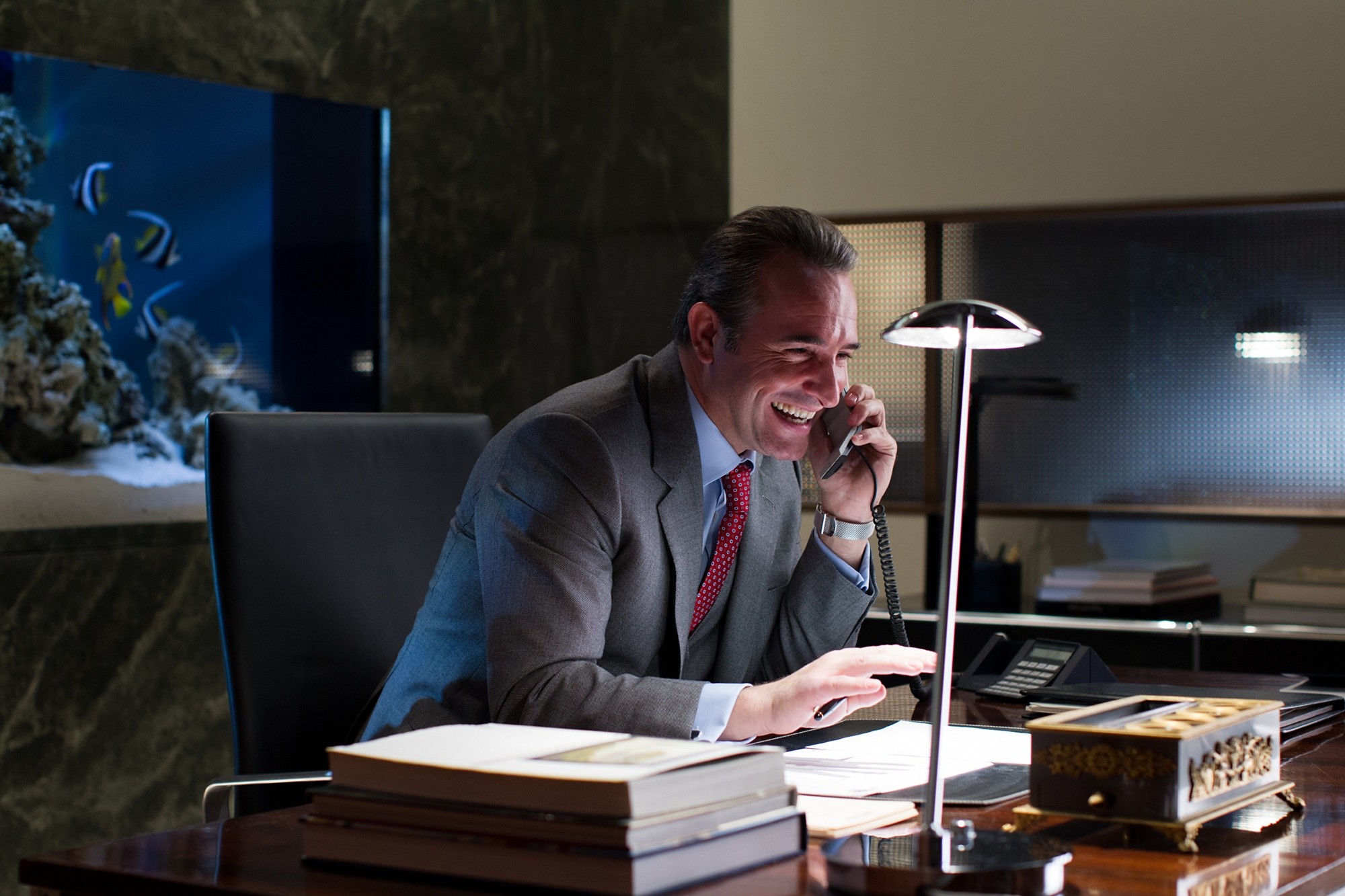 Jean Dujardin stars as Jean Jacques Saurel in Paramount Pictures' The Wolf of Wall Street (2013)