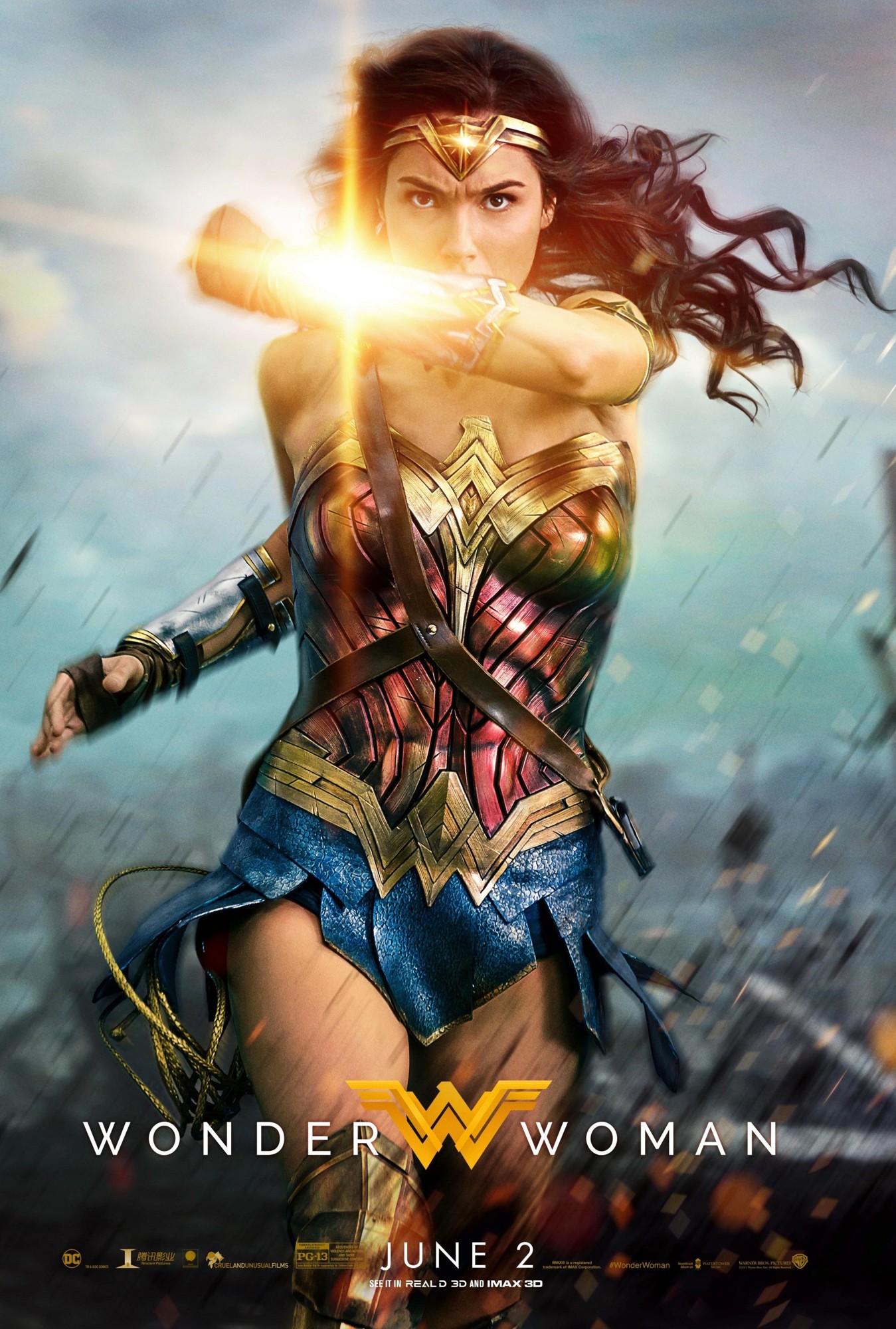 Poster of Warner Bros. Pictures' Wonder Woman (2017)