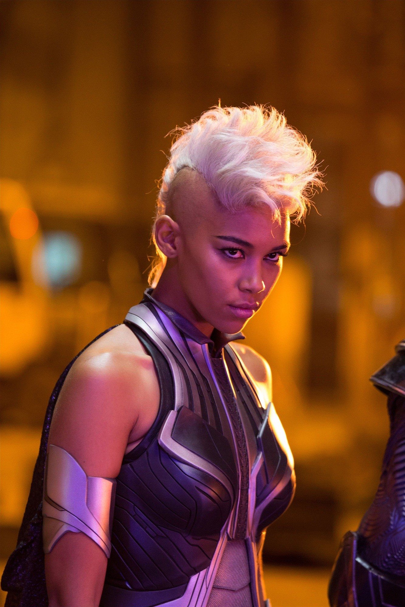 Alexandra Shipp	 stars as Ororo Munroe/Storm in 20th Century Fox's X-Men: Apocalypse (2016)