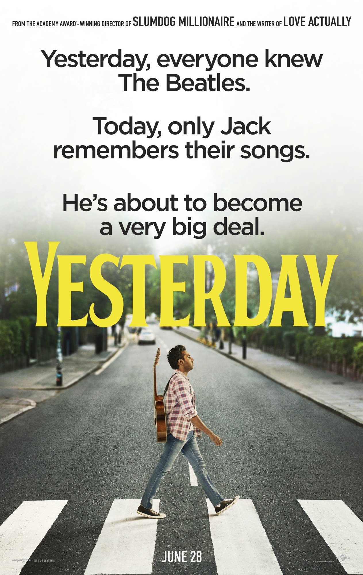 Poster of Universal Pictures' Yesterday (2019)