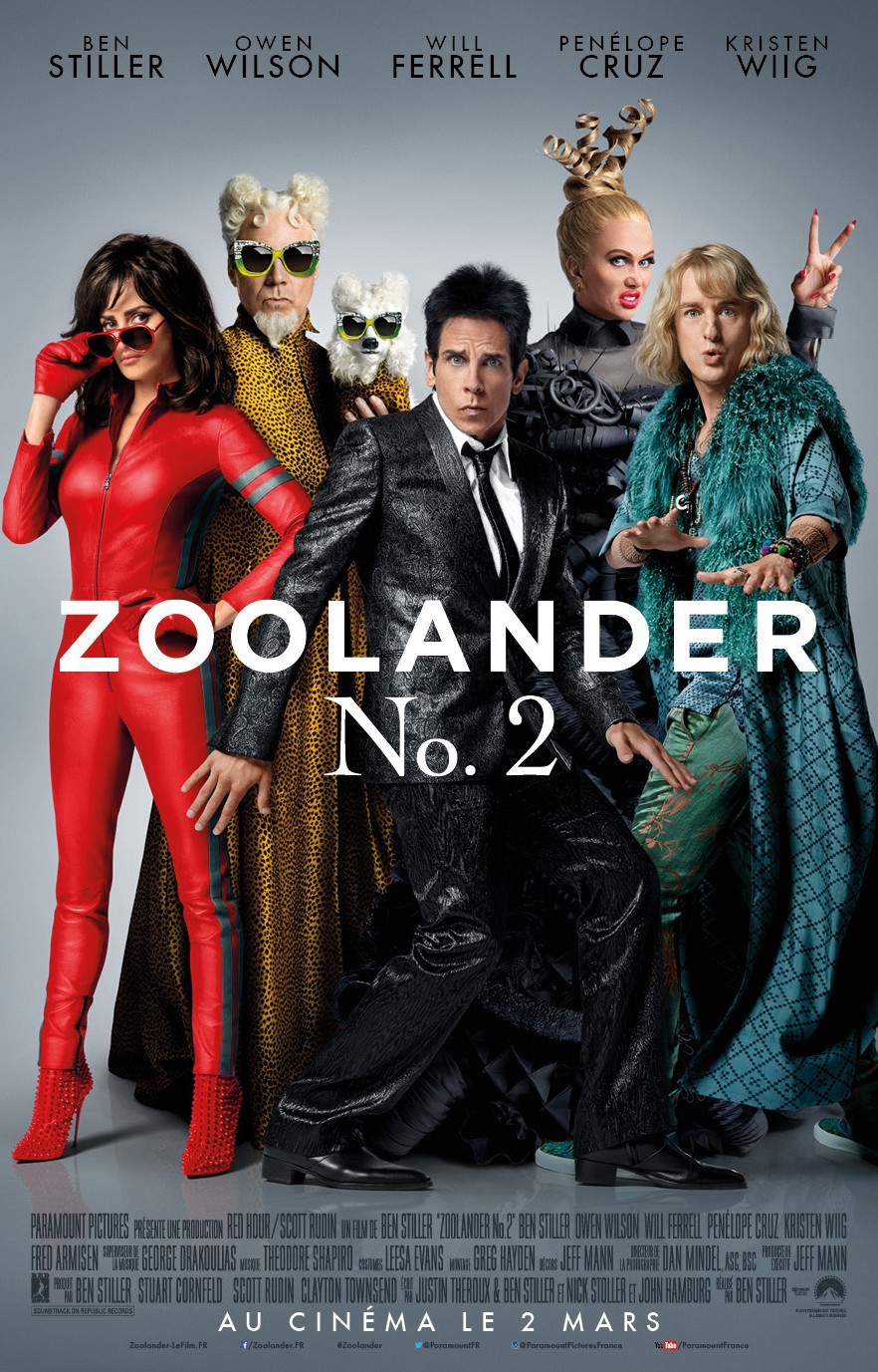 Poster of Paramount Pictures' Zoolander 2 (2016)