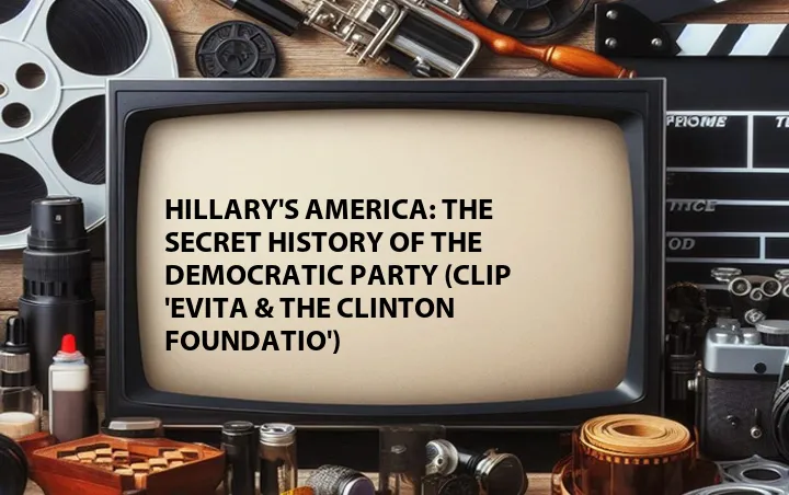 Hillary's America: The Secret History of the Democratic Party (Clip 'Evita & The Clinton Foundatio')