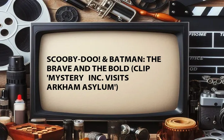 Scooby-Doo! & Batman: The Brave and the Bold (Clip 'Mystery   Inc. visits Arkham Asylum')