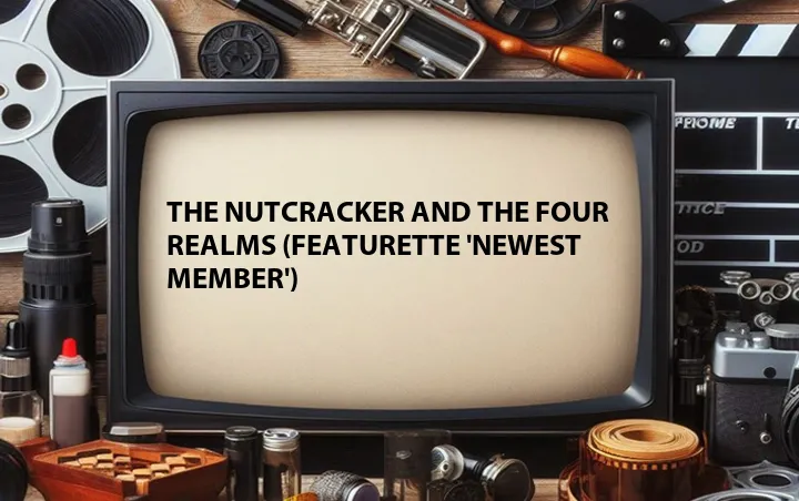 The Nutcracker and the Four Realms (Featurette 'Newest Member')
