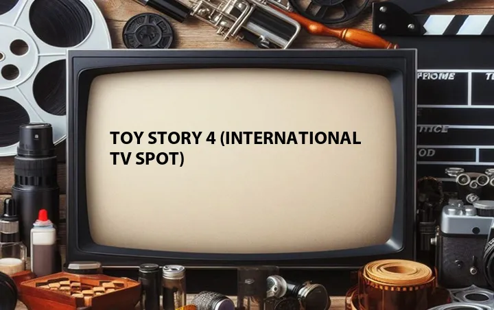 Toy Story 4 (International TV Spot)