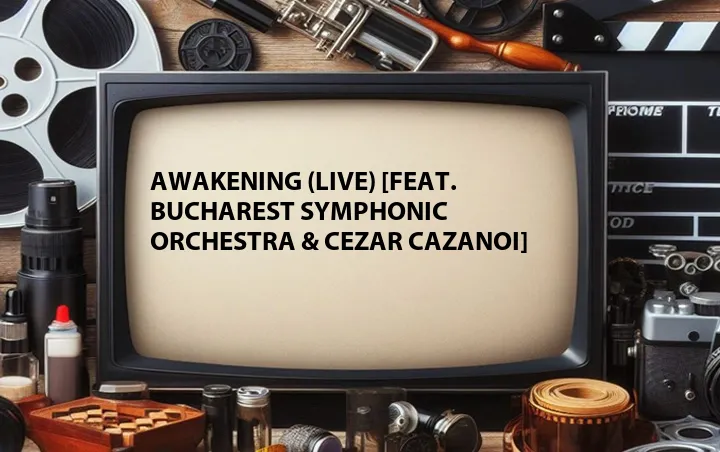 Awakening (Live) [Feat. Bucharest Symphonic Orchestra & Cezar Cazanoi]
