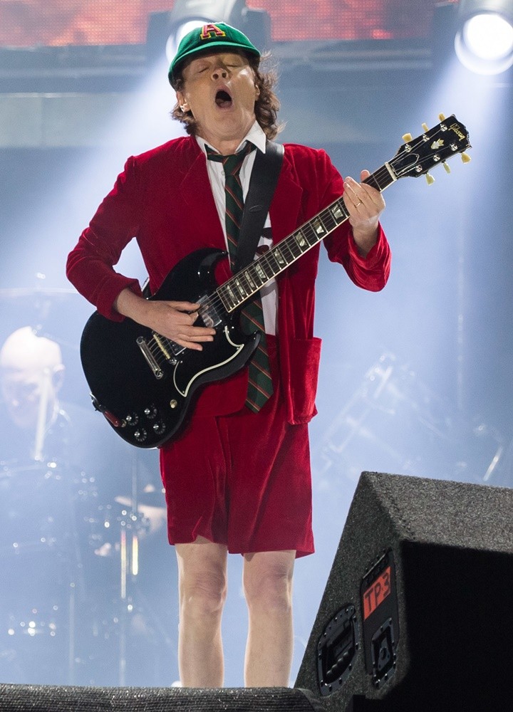 Angus Young Picture 1 - AC-DC Perform Live as Part of Their Rock or ...