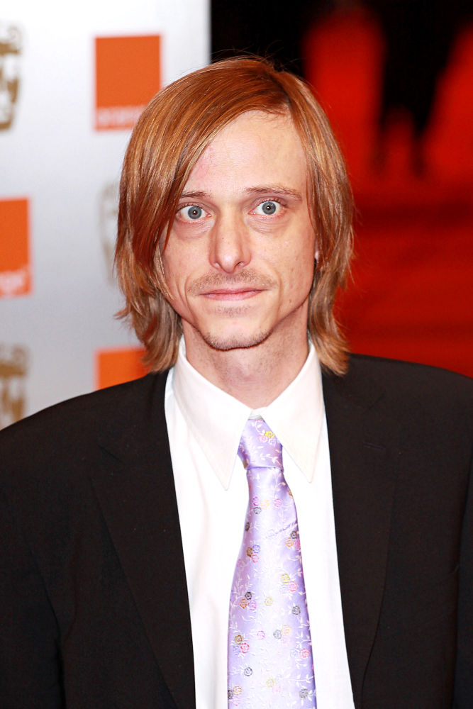 Mackenzie Crook and wife