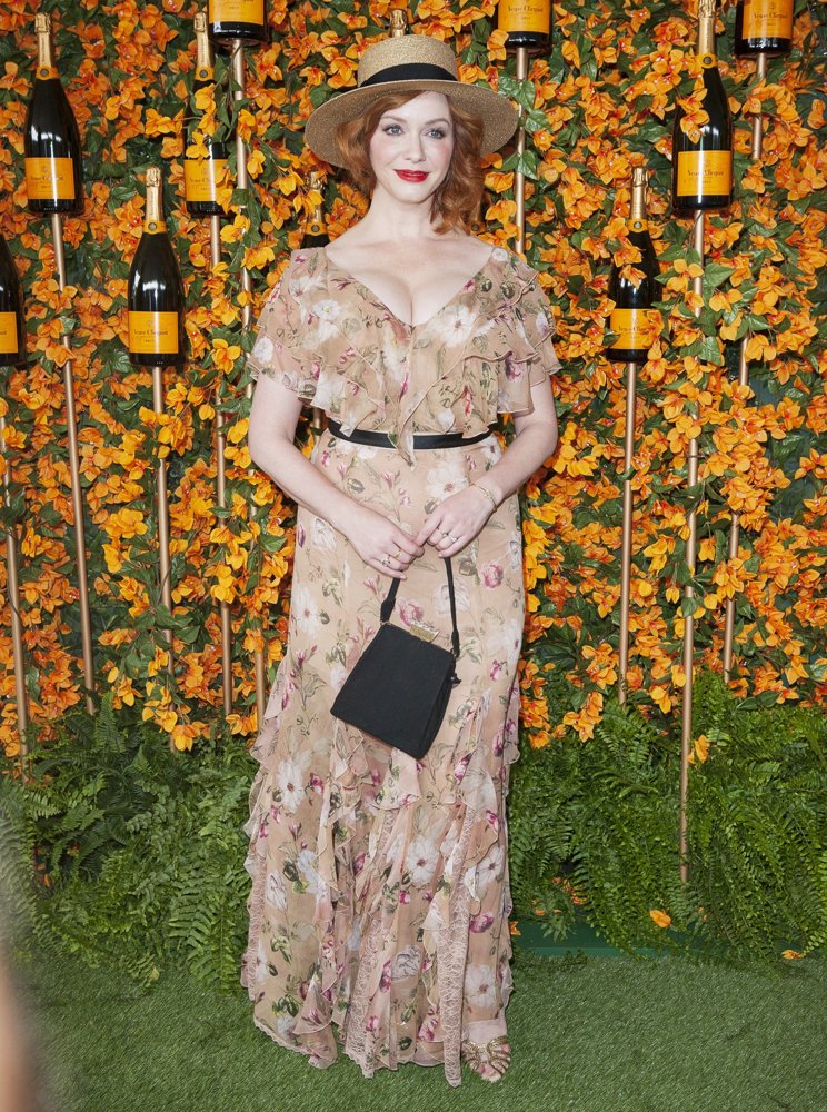 ChristinaHendricks Picture 1 The 9th Annual Veuve Clicquot Polo Classic