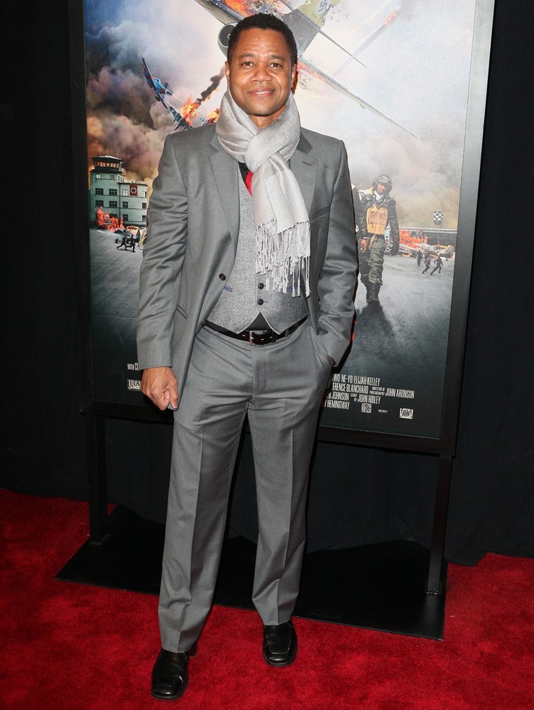 Cuba Gooding Jr Red Tails Ny Premiere 01 